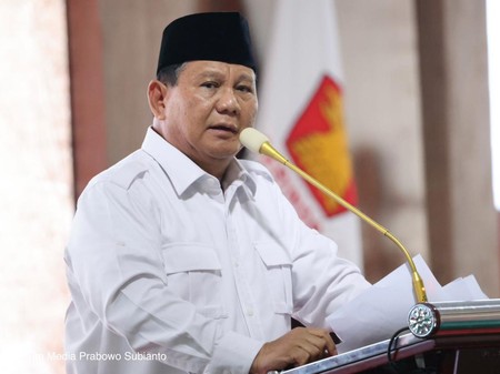 Calon Presiden (Bacapres) Prabowo Subianto.