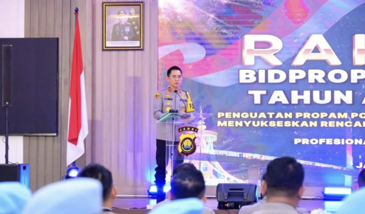 Kapolda Jambi Dorong Propam Perkuat Pengawasan Internal Polri yang Berkeadilan