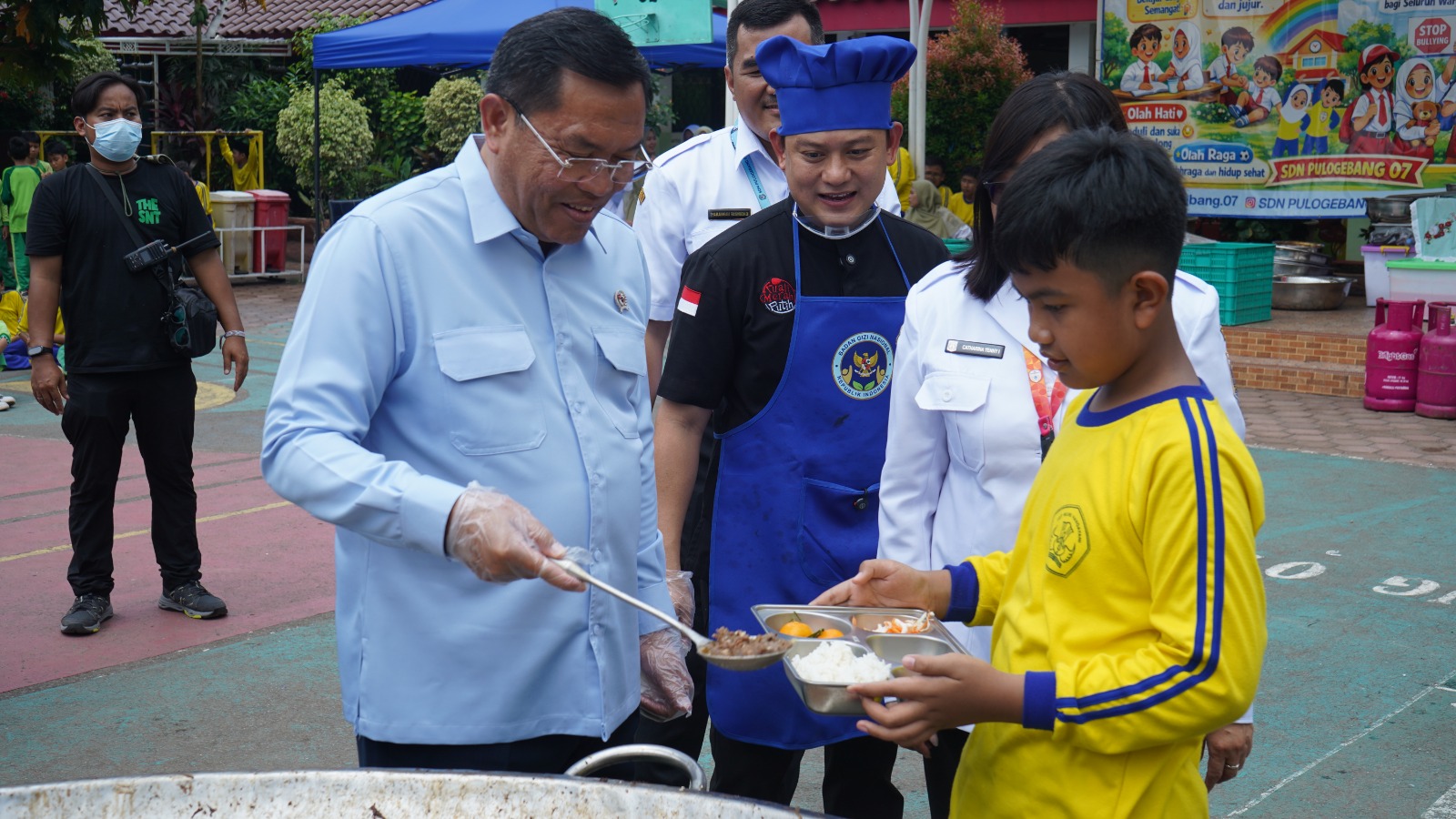 Serunya Masak Besar MBG, Siswa Belajar Gizi Sambil Menikmati Hidangan