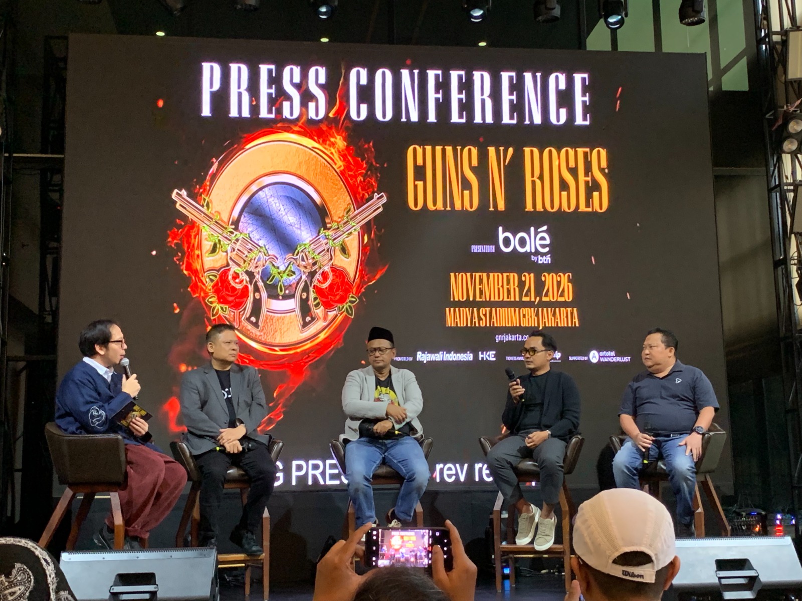 Rajawali Indonesia Datangkan Guns N’ Roses ke Jakarta, Fans Sambut Antusias