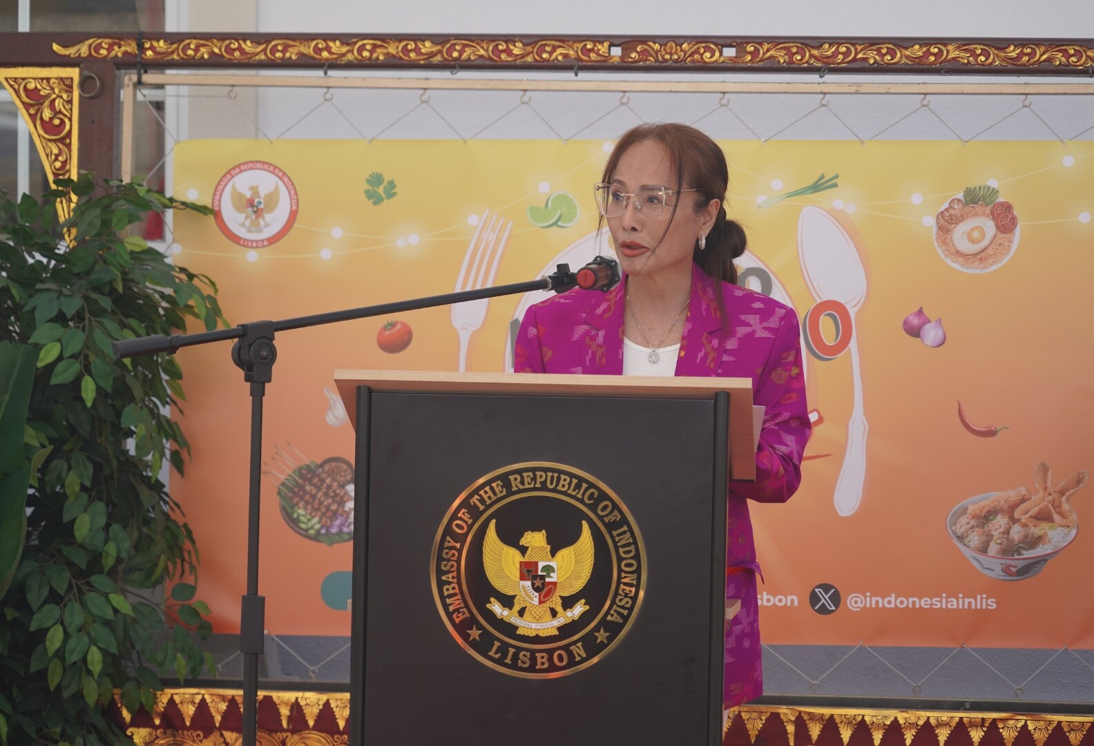 Mercado Culinário Indonésio 2026, KBRI Lisabon Hadirkan Cita Rasa Nusantara,Ada Sate Lilit dari Bali
