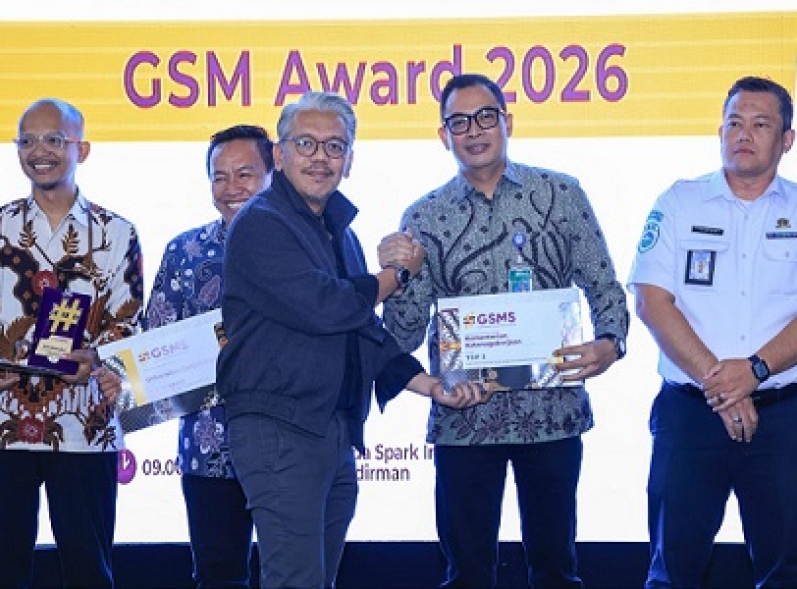 Sajikan Informasi Ketenagakerjaan yang Akurat, Kemnaker Raih Dua Penghargaan GSMS 2026