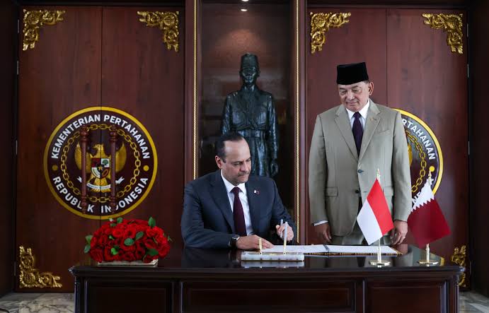 Indonesia-Qatar MoU Kerjasama Bidang Pertahanan