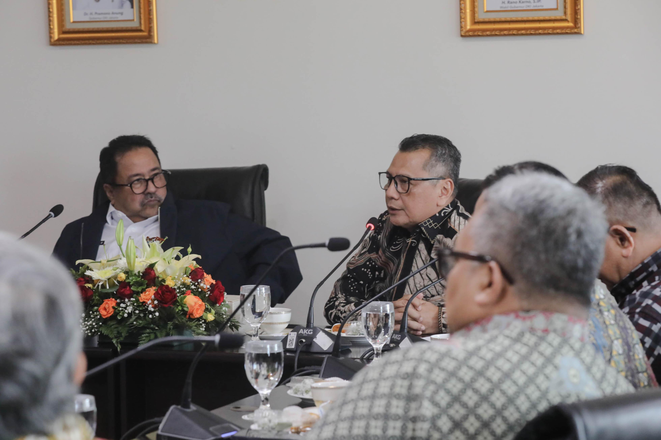Rano Karno Ajak Insan Pers Sukseskan MHT 2026, Soroti Tema 5 Abad Jakarta dan Literasi Bank Jakarta