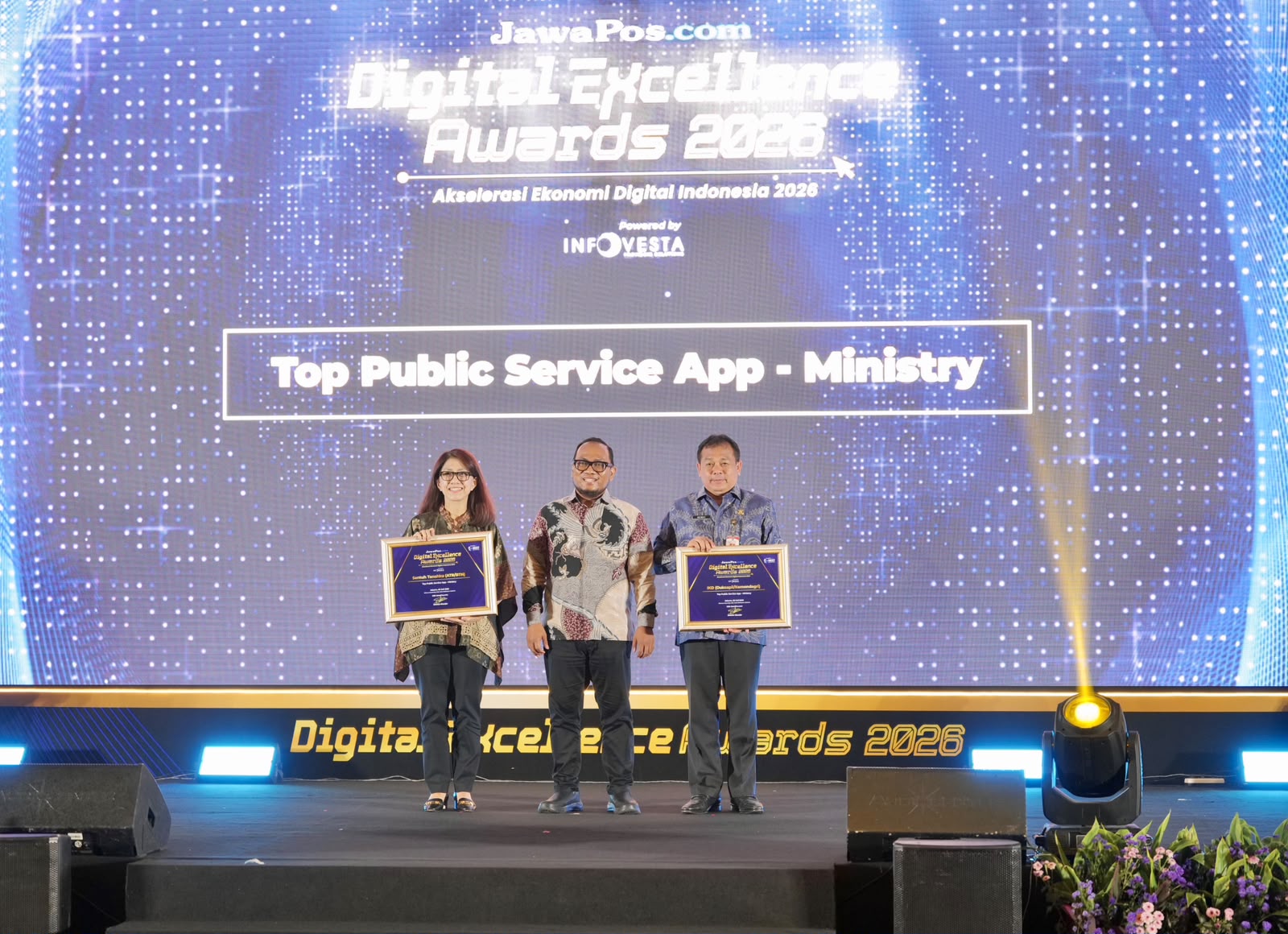 IKD Dukcapil Kemendagri Raih Penghargaan Top Public Service Application for Ministry