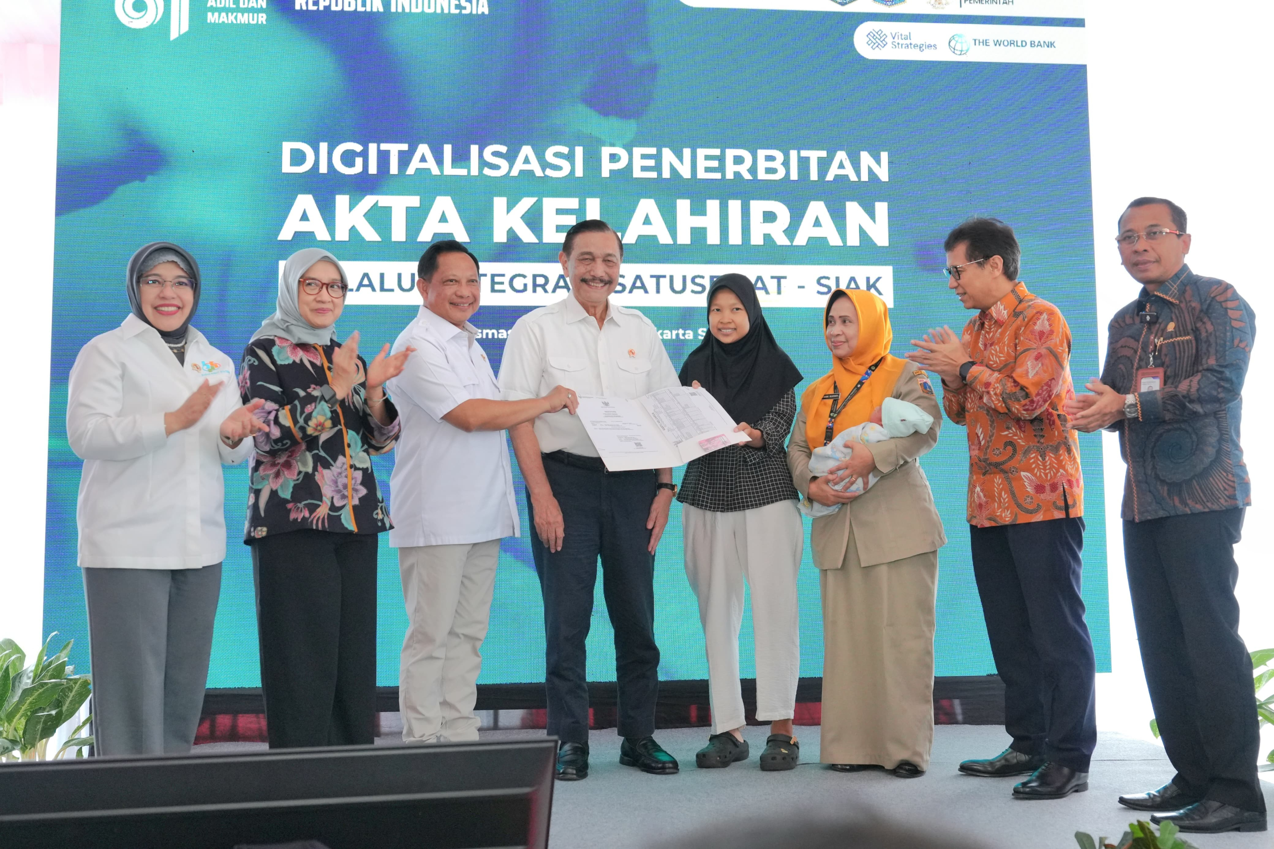 Pemerintah Luncurkan Digitalisasi Penerbitan Akta Kelahiran, Hadirkan Layanan Publik Terintegrasi