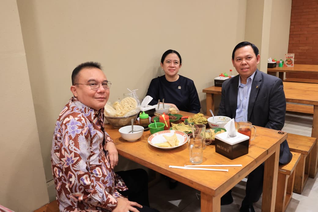 Diplomasi Bakso Puan, Dasco, dan Sultan: Simbol Kekompakan Parlemen