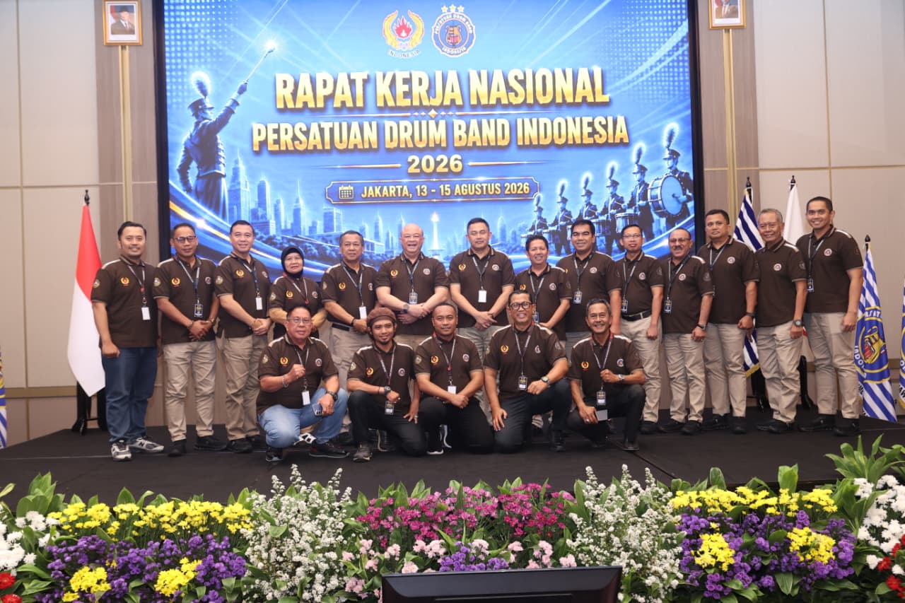 PB PDBI Gelar Rakernas 2026, Memperkuat Organisasi dan Pembinaan Prestasi Drum Band Nasional