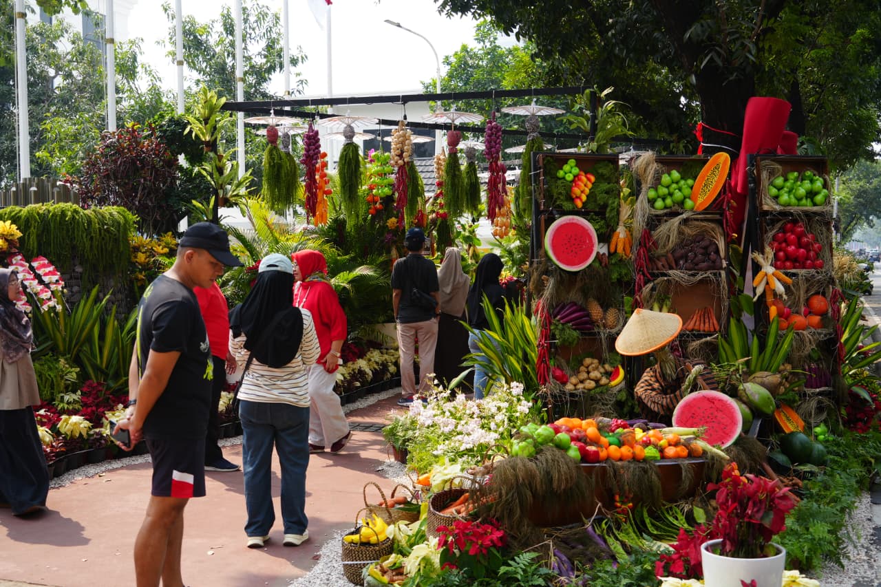 Taman Polkam Merdeka 81 Hadirkan Semangat Kemerdekaan dan Optimisme di Kemenko Polkam