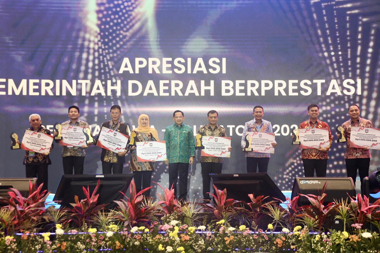 Pacu Kinerja dan Inovasi Daerah, Kemendagri Beri Penghargaan Pemda Berprestasi Jawa-Bali Batch II 2026