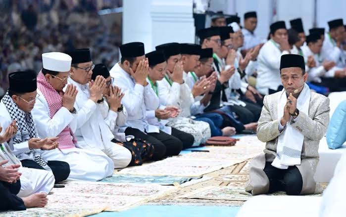 Doa Kebangsaan di Monas Dihadiri Ribuan Jemaah