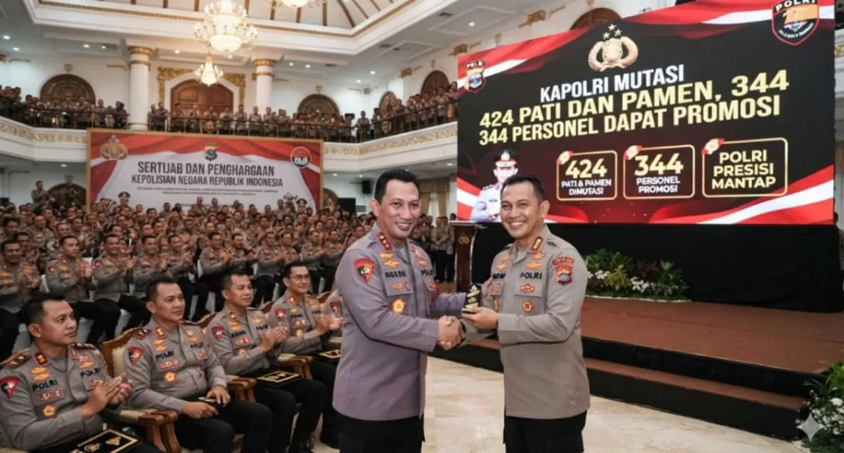 Alasan Polri Mutasi 424 Perwira