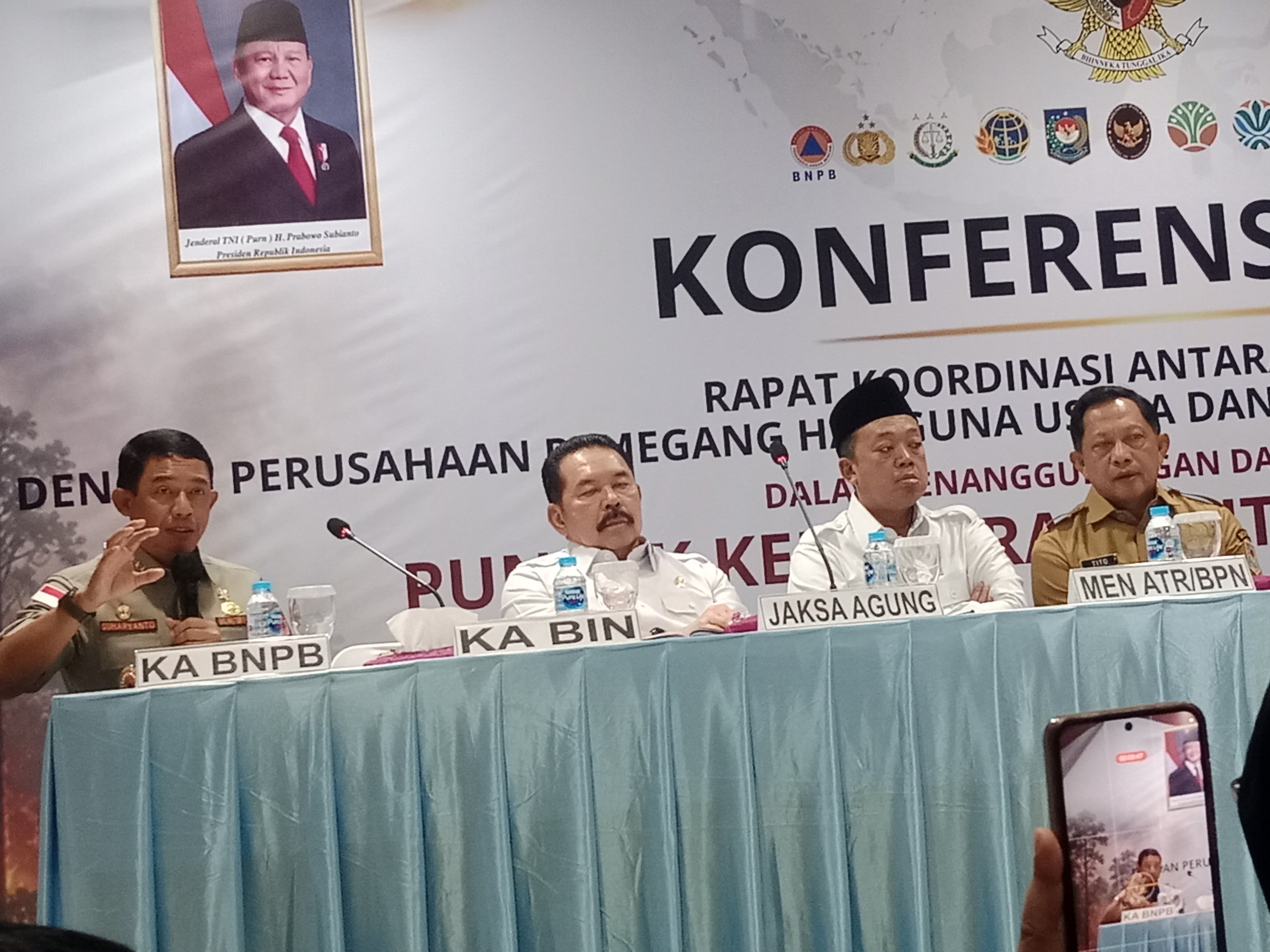 Karhutla di Enam Provinsi, BPNB Berhasil Padamkan 71.274,29 Hektare Lahan