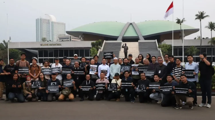 Doa Bersama KWP untuk 5 Jurnalis yang Hilang Pasca Meliput Erupsi Anak Gunung Krakatau