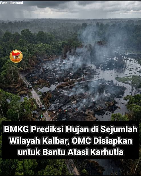 Di Kalbar, BMKG Gunakan Sistim OMC untuk Redakan Karhutla