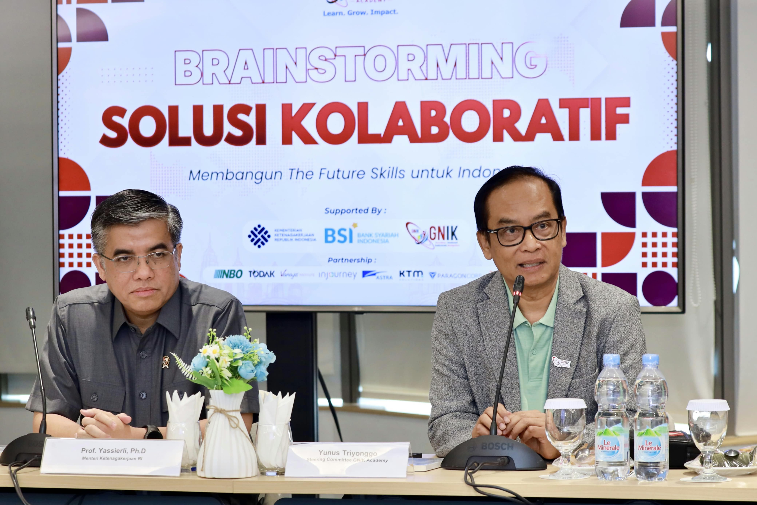 Kemnaker dan GNIK Bahas Solusi Pengembangan Keterampilan Masa Depan