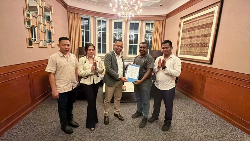 Terima SK, Kaleb Yohusua Kambu Siap Pimpinan KAPMI Papua Barat Daya