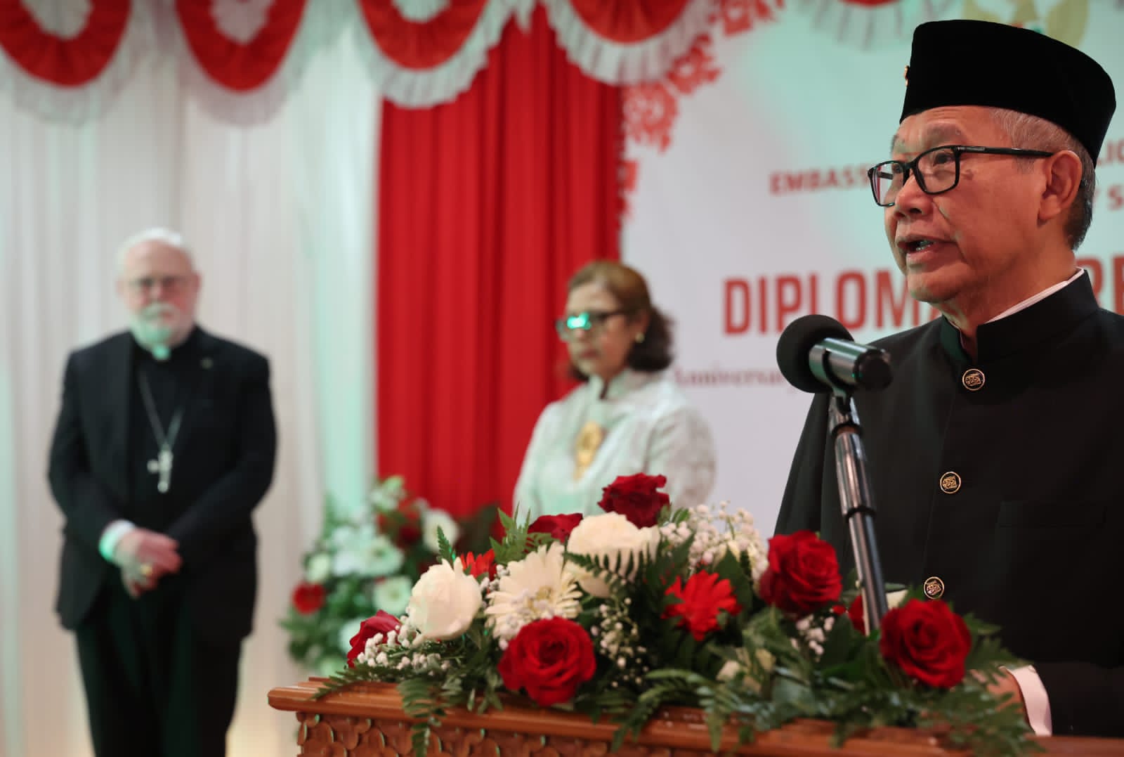 Resepsi Diplomatik :  Indonesia dan Taktha Suci Sepakat Internasionalisasikan Nilai-Nilai Pancasila 
